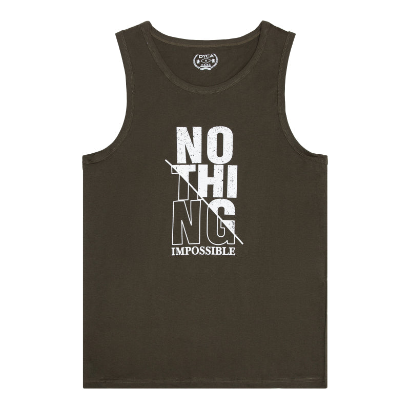 Dyca Mens Round Neck Sleeveless Tshirt