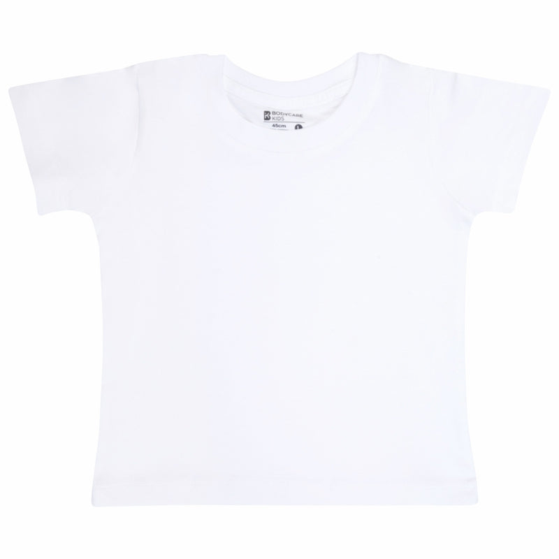 Bodycare Boys Round Neck Half Sleeves Solid Tshirt Pack Of 2