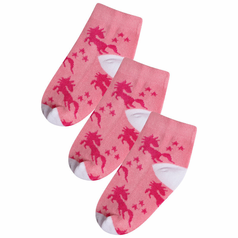Bodycare Girls Printed Socks Pack Of 3