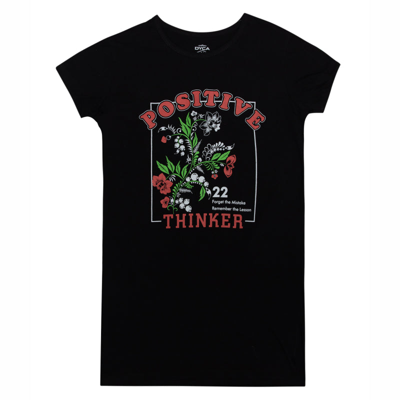 Dyca Womens Round Neck Half Sleeves Tshirt