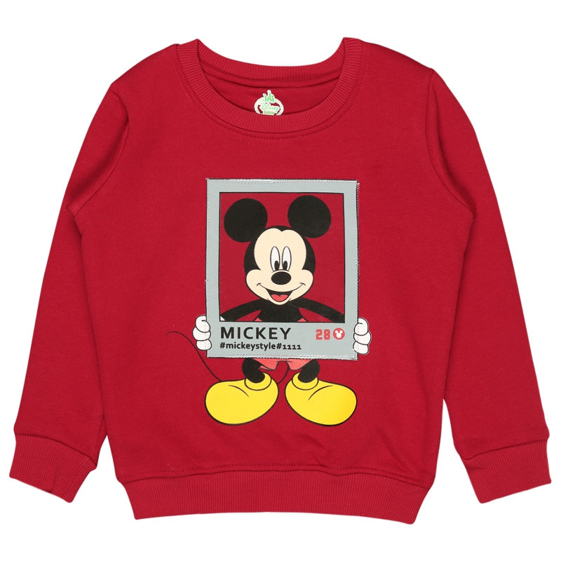 Bodycare Boys Fleece Mickey & Friends Printed Sweat Shirt
