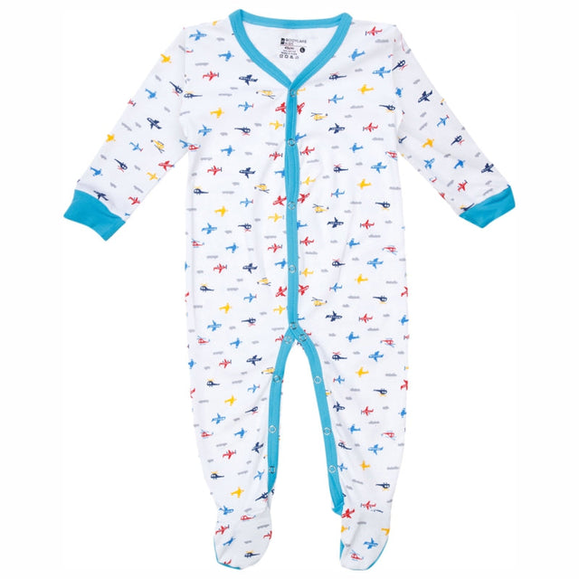 Unisex Baby Romper Front Open Full Sleeves - Bodycare