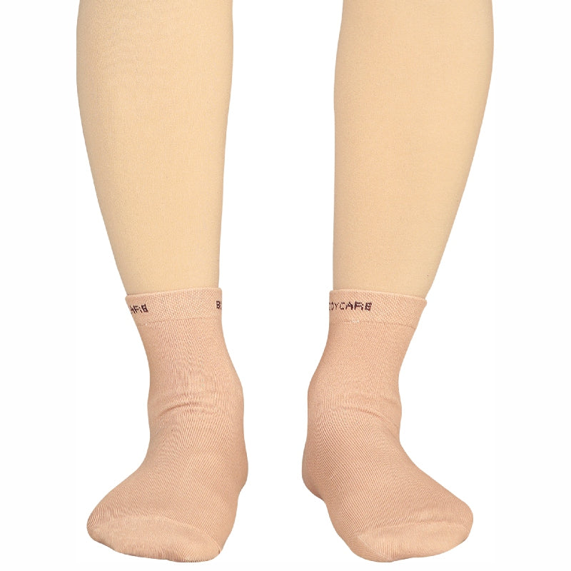 Bodycare Womens Mid Calf Solid Socks Pack Of 3