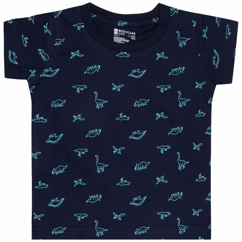 Baby Boys T-Shirt Round Neck Half Sleeves Pack of 2