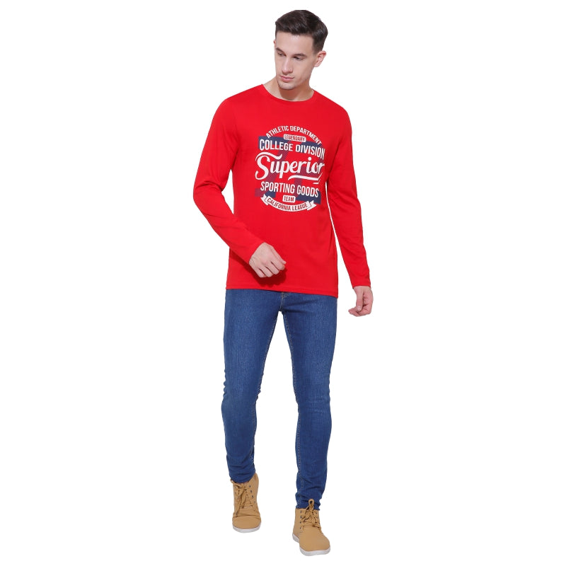 DYCA Men T-shirt Round Neck Full Sleeves