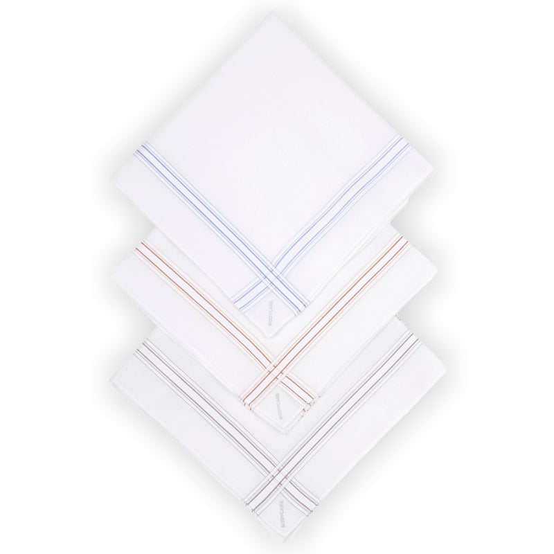 Men Cotton Handkerchief Pack of 3 - Bodycare