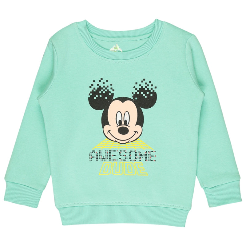 Bodycare Boys Fleece Mickey & Friends Printed Sweat Shirt
