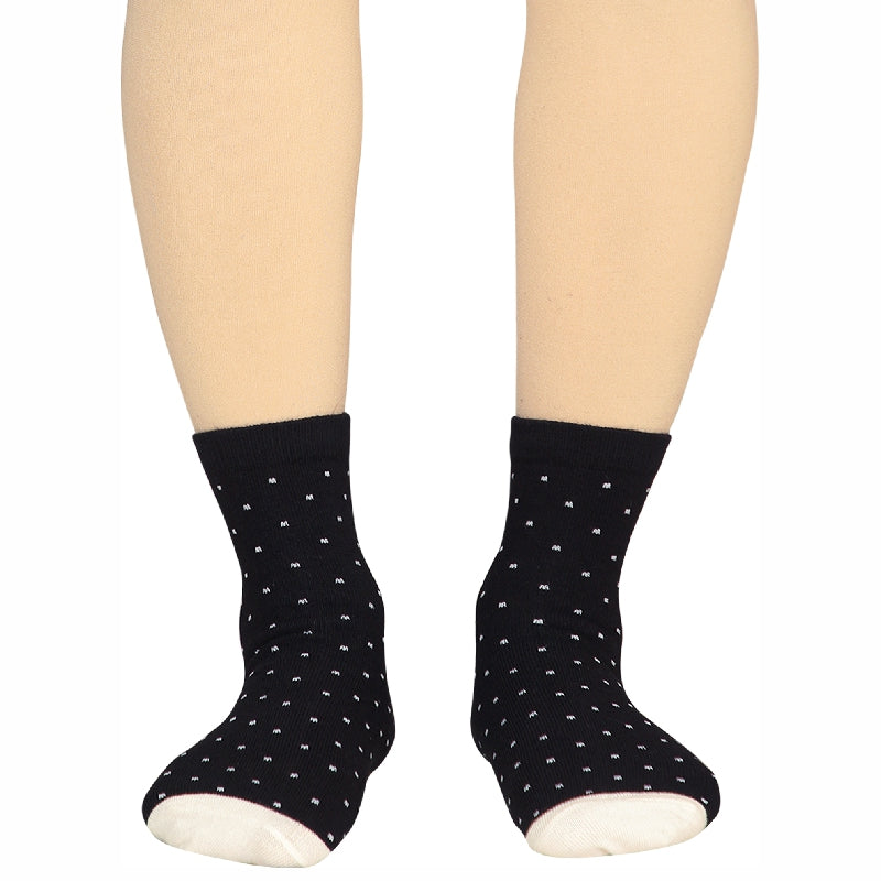 Bodycare Womens Mid Calf Printed Socks Pack Of 2