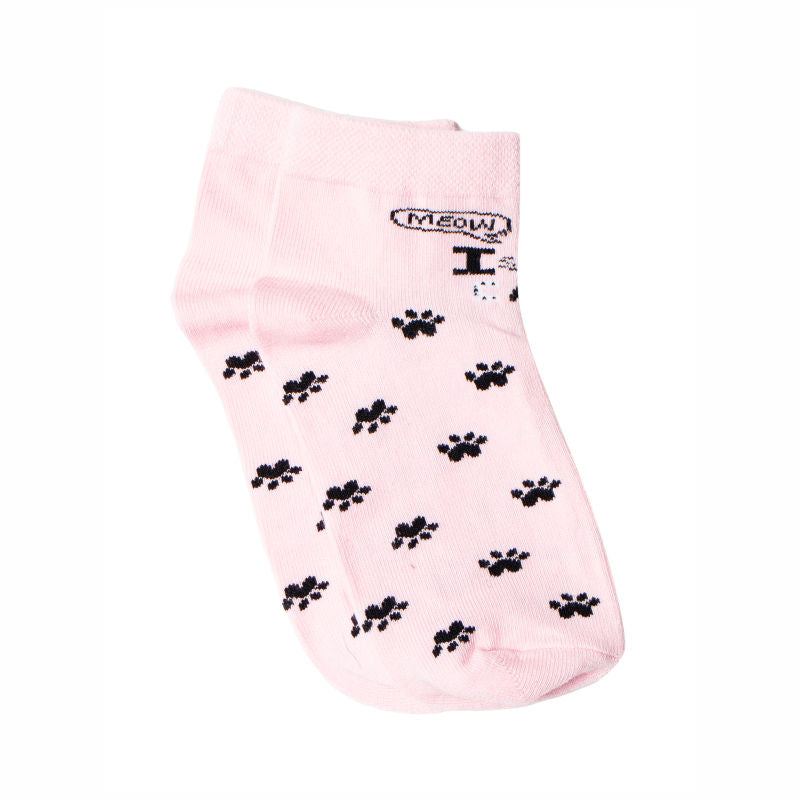 Bodycare Girls Printed Socks Pack Of 3