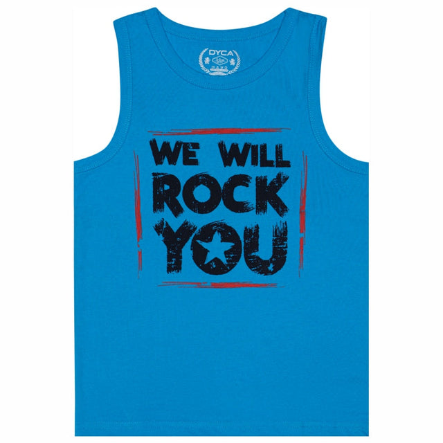 Boys T-Shirt Round Neck Sleeveless - Bodycare
