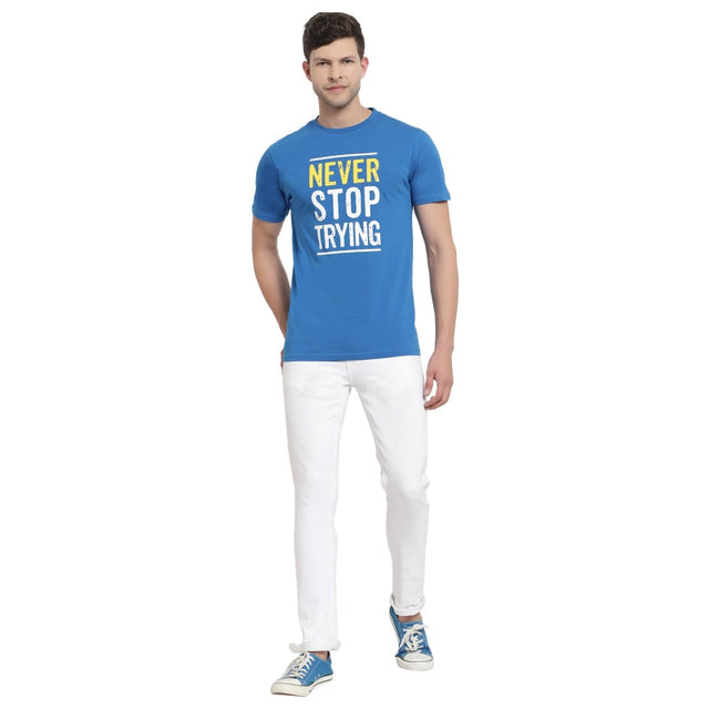 Men T-Shirt Round Neck Half Sleeves - Bodycare