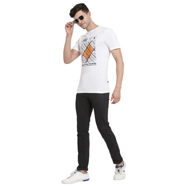 Men T-Shirt Round Neck Half Sleeves - Bodycare