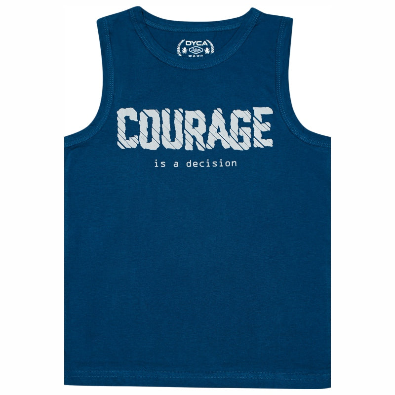 DYCA Boys Round Neck Sleeveless Tshirt