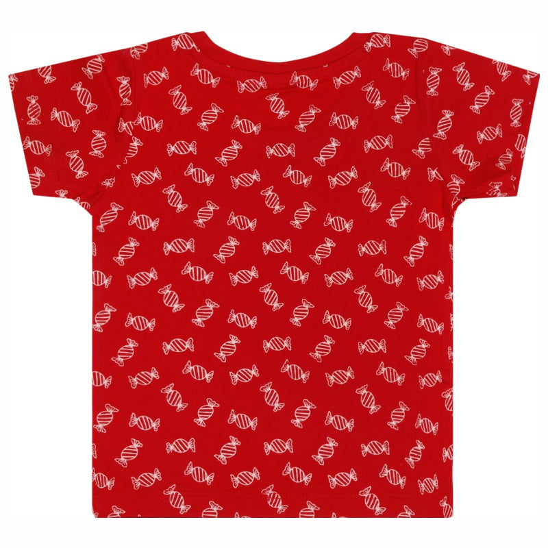 Bodycare Girls Round Neck Half Sleeves Tshirt Pack Of 2