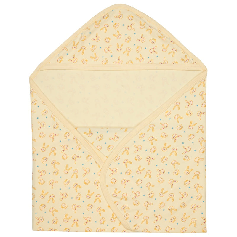 Bodycare Unisex Baby Printed Hooded Wrapper