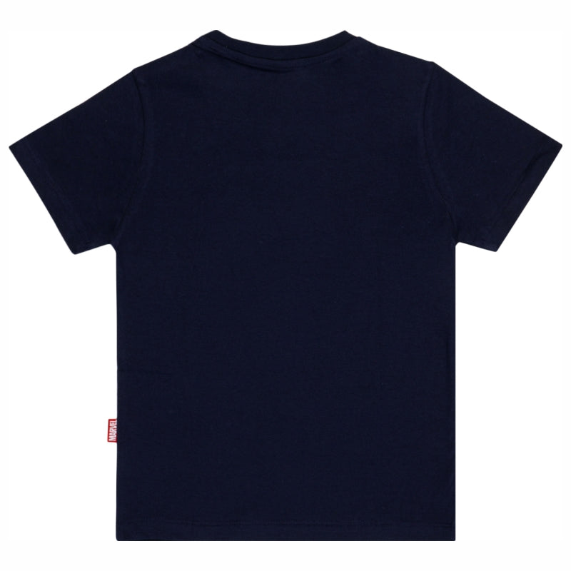 Boys Spiderman Printed Round Neck Half Sleeve T-Shirt for Casual Wear, Easy Movement and Everyday Dressing - Pack of 1