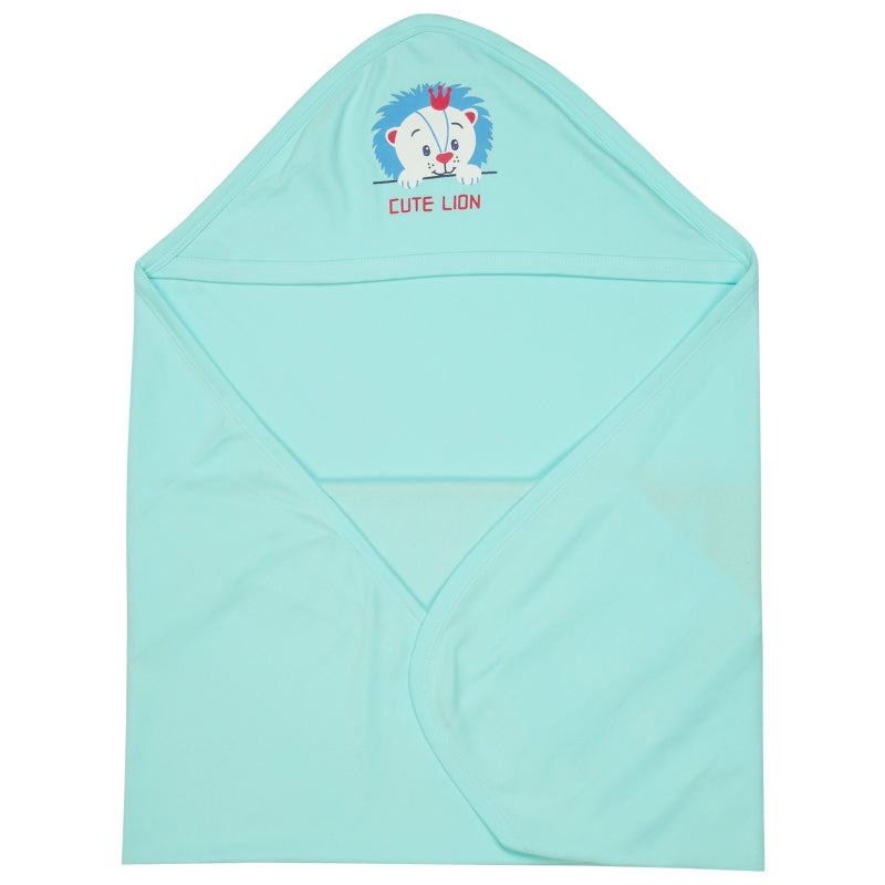 Bodycare Unisex Baby Solid Hooded Wrapper