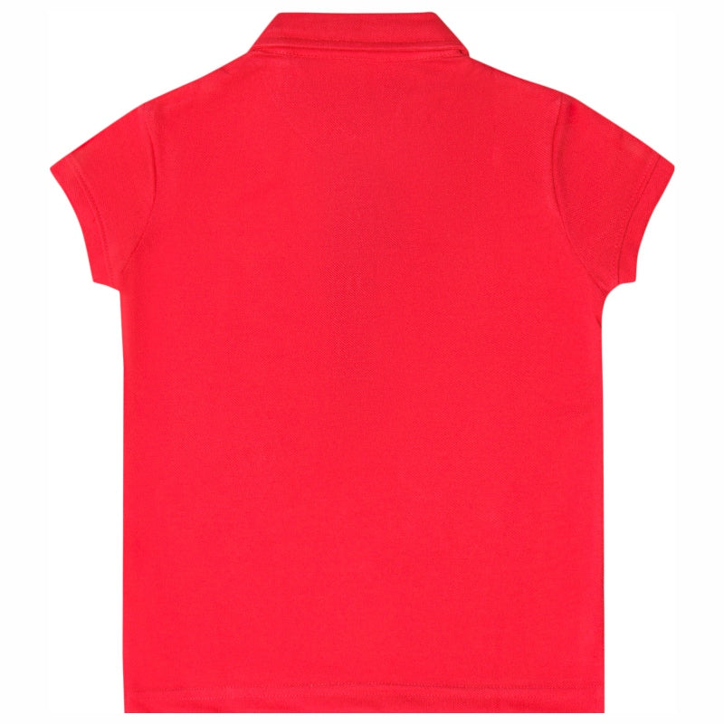 DYCA Girls Polo Neck Half Sleeves T-Shirt