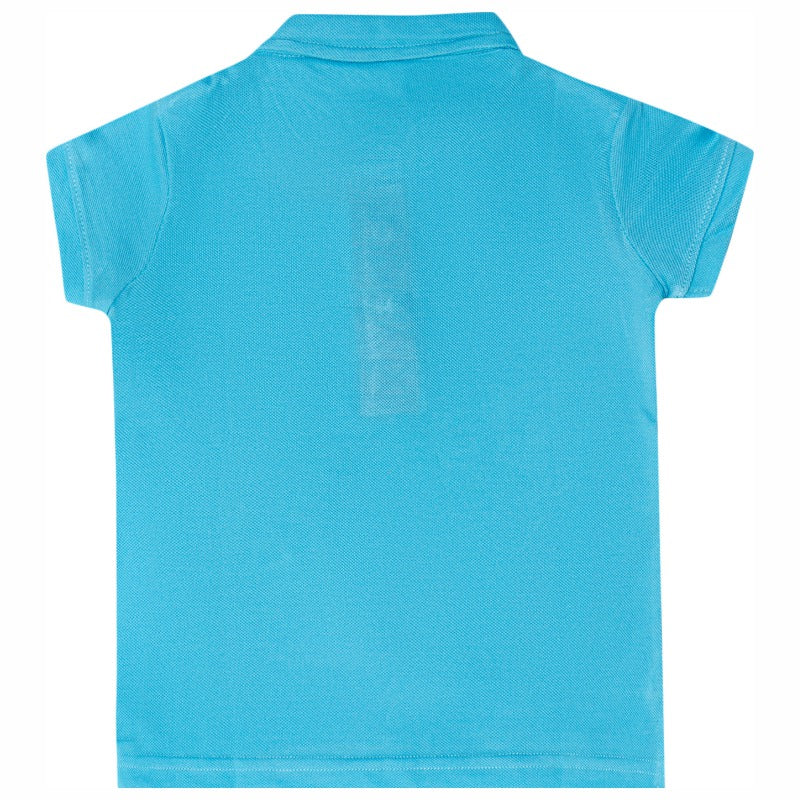 DYCA Girls Polo Neck Half Sleeves T-Shirt