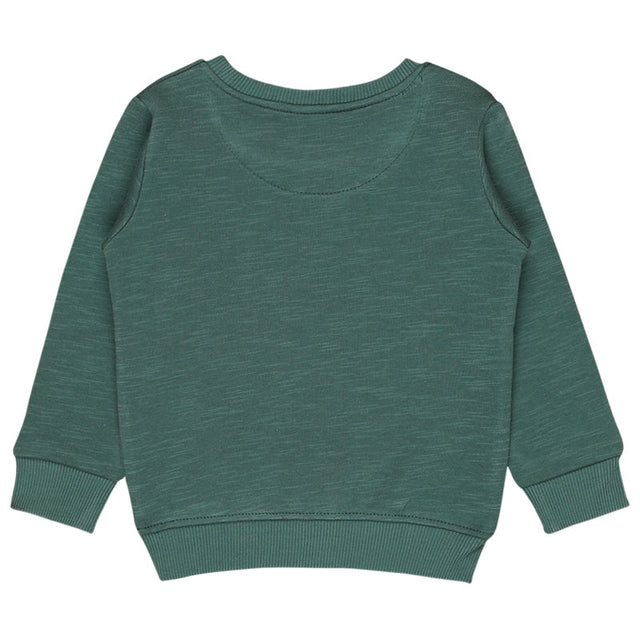 Baby Girls Round Neck Full Sleeve Sweatshirt for Everyday Casual Wear, Easy Winter Styling and Comfortable Movement