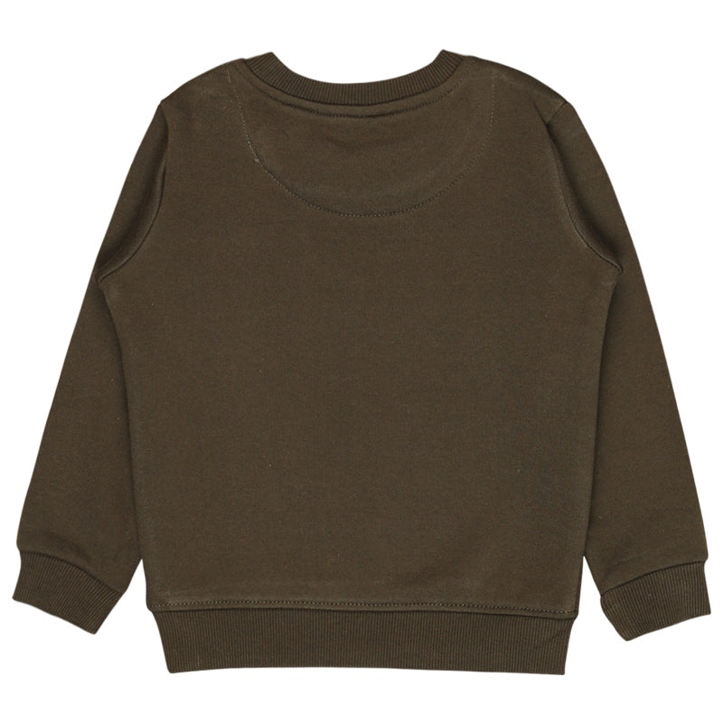 Bodycare Boys Fleece Round Neck Full Sleeves Printed Sweat Shirt
