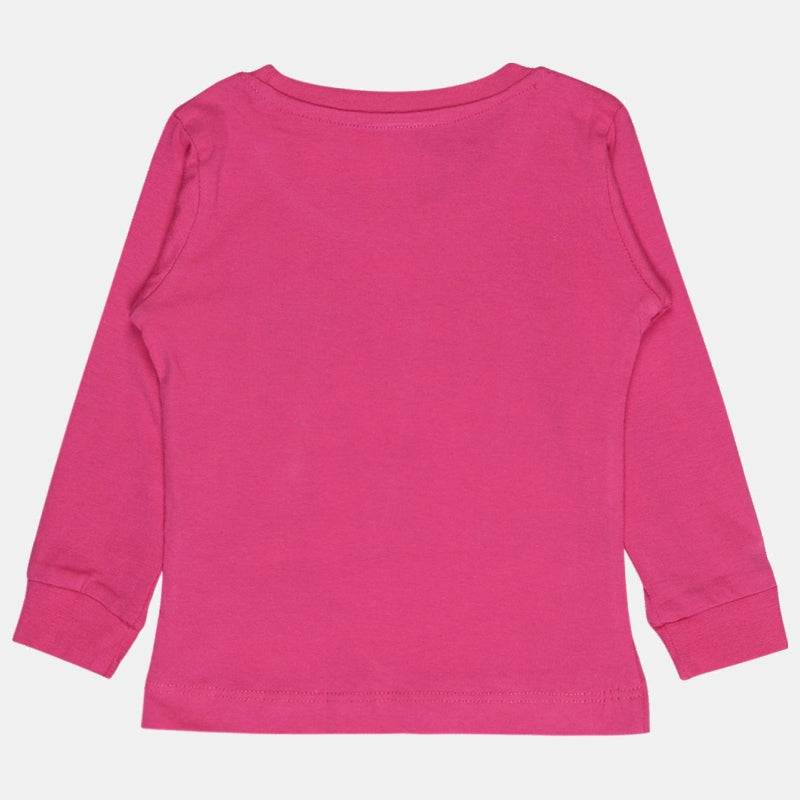 Baby Girls T-Shirt Round Neck Full Sleeves Pack of 1 - Bodycare