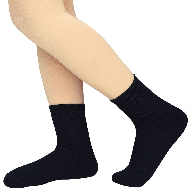 Bodycare Womens Mid Calf Solid Socks Pack Of 2