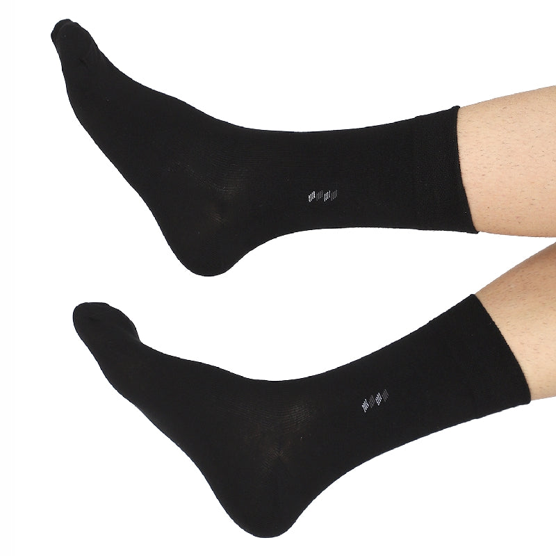 Bodycare Mens Solid Mid Calf Length Socks Pack Of 3
