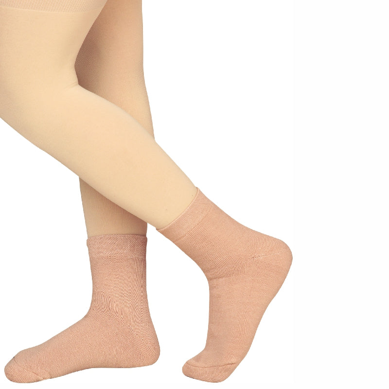 Bodycare Womens Mid Calf Solid Socks Pack Of 2