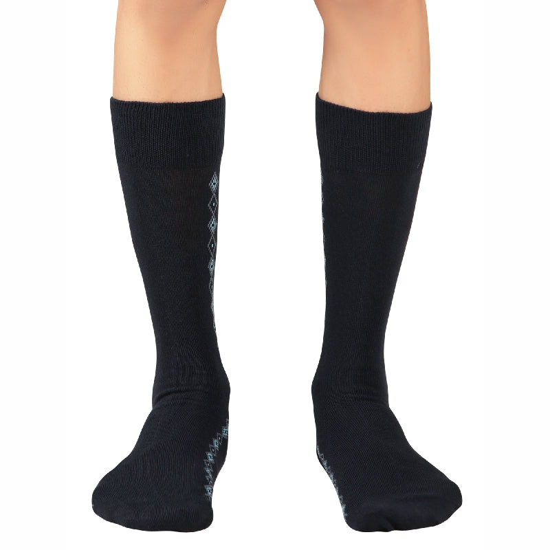 Bodycare Mens Solid Mid Calf Length Socks Pack Of 3