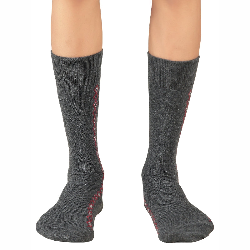 Bodycare Mens Solid Mid Calf Length Socks Pack Of 3