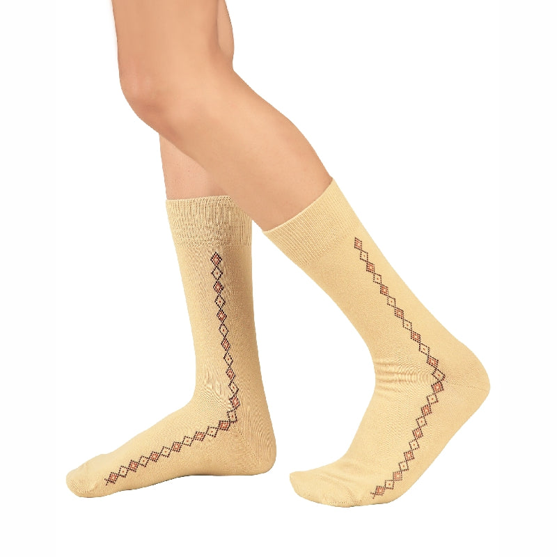 Bodycare Mens Solid Mid Calf Length Socks Pack Of 3