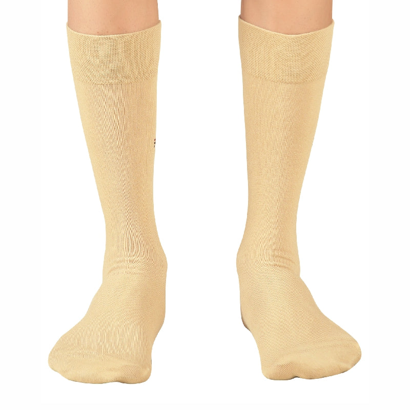 Bodycare Mens Solid Mid Calf Length Socks Pack Of 3