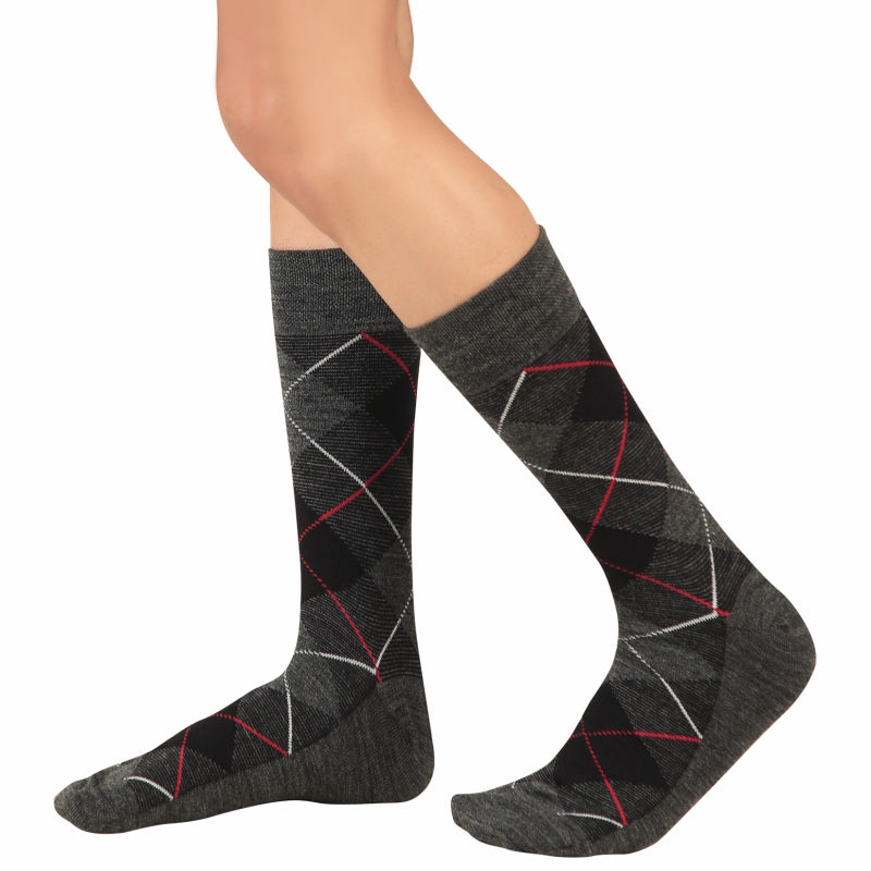 Bodycare Mens Calf Length Printed Socks Pack Of 2