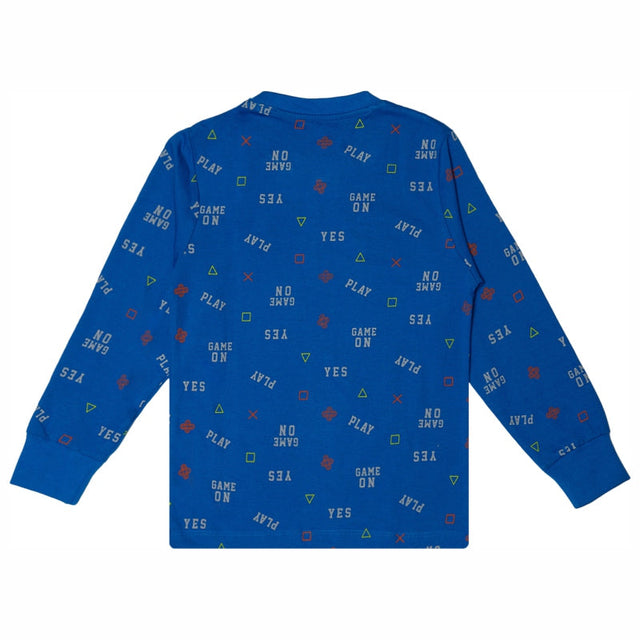 Boys Printed Round Neck Full Sleeve T-Shirt for Comfortable Casual Wear, Easy Coverage and Regular Wardrobe Use - Pack of 1