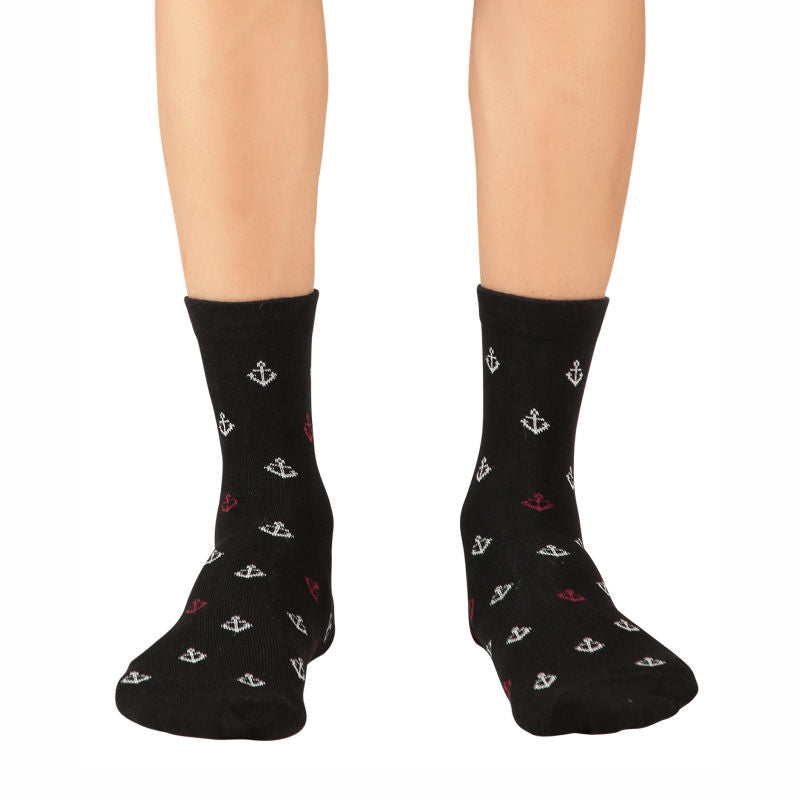 Bodycare Mens Solid Mid Calf Length Socks Pack Of 3