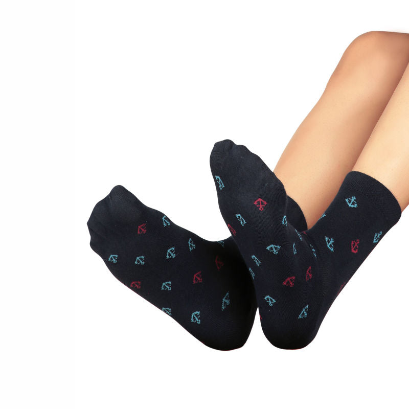 Bodycare Mens Solid Mid Calf Length Socks Pack Of 3