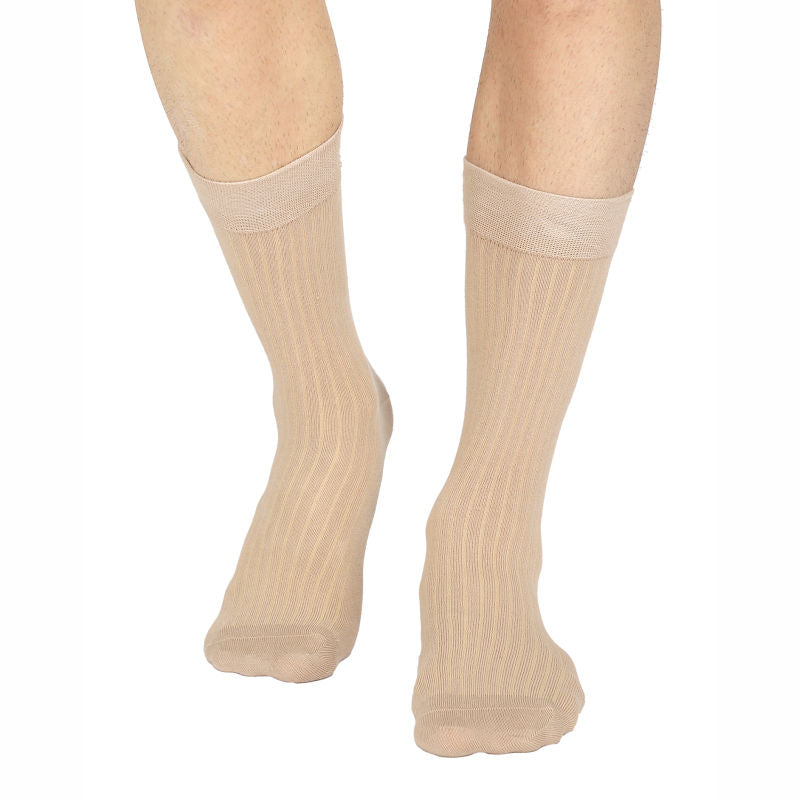 Bodycare Mens Solid Mid Calf Length Socks Pack Of 3