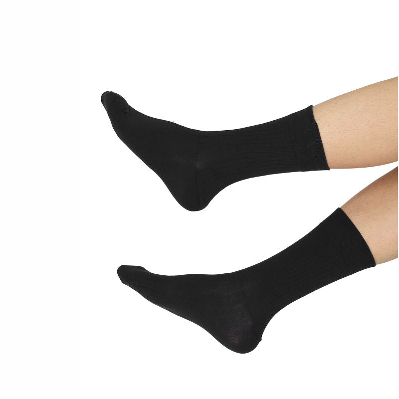 Bodycare Mens Solid Mid Calf Length Socks Pack Of 3