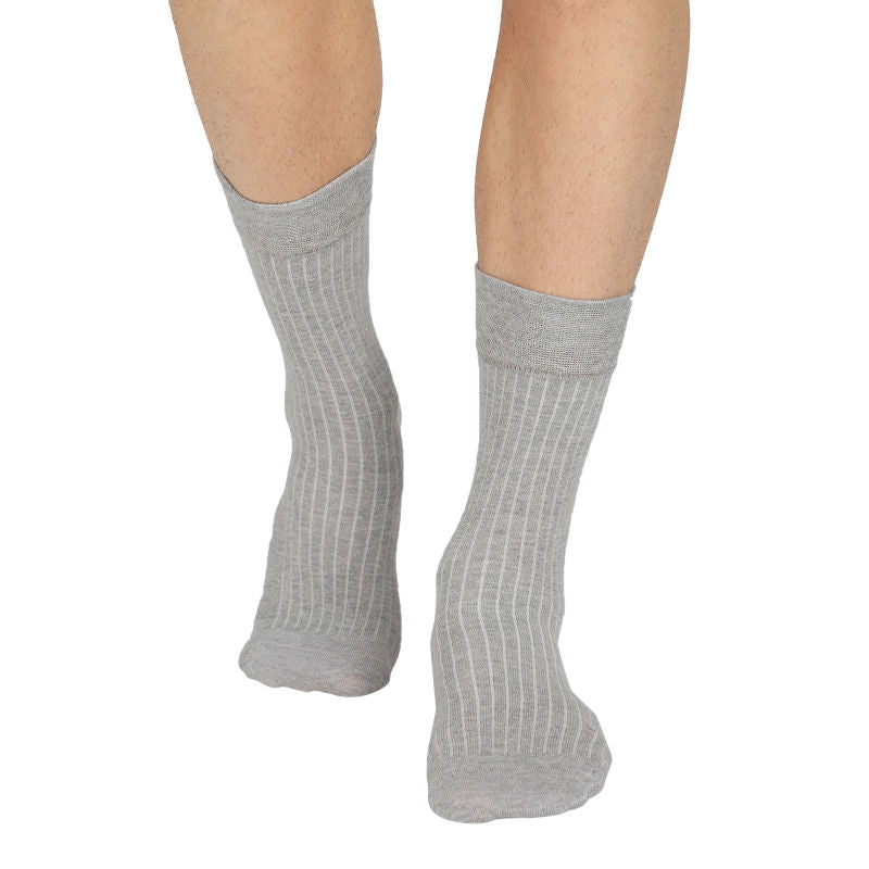 Bodycare Mens Solid Mid Calf Length Socks Pack Of 3