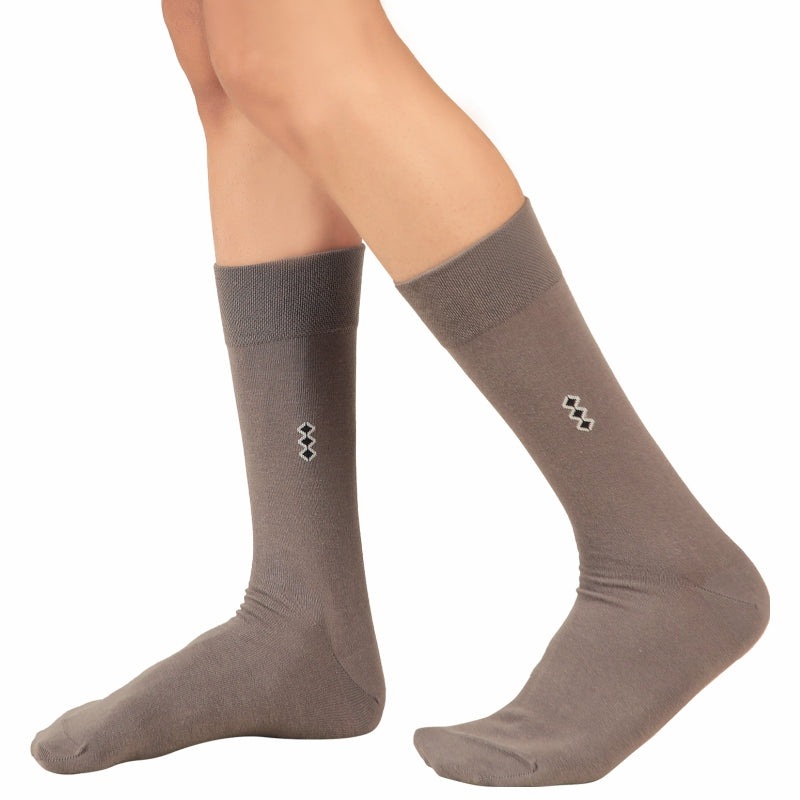Bodycare Mens Calf Length Solid Socks Pack Of 2