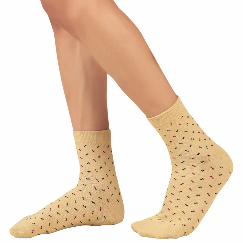 Bodycare Mens Mid Calf Printed Socks Pack Of 2