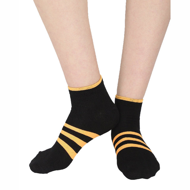 Women Cotton Spandex Socks Stretch Pack of 3 - Bodycare