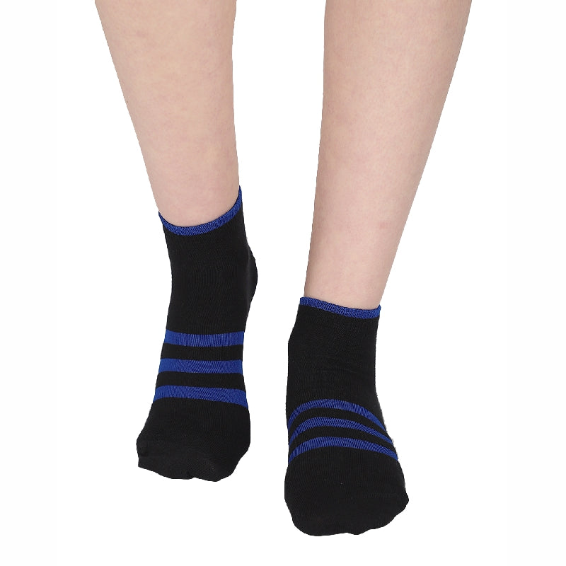 Bodycare Womens Solid Ankle Length Socks Pack Of