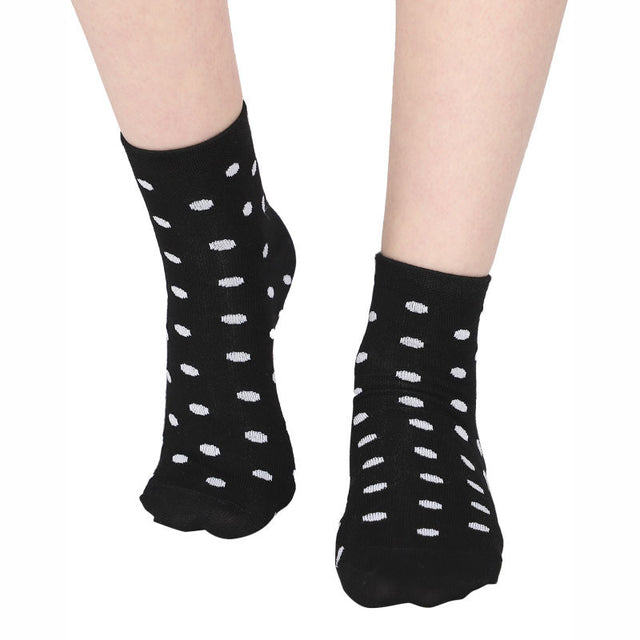 Women Cotton Spandex Socks Stretch Pack of 3 - Bodycare