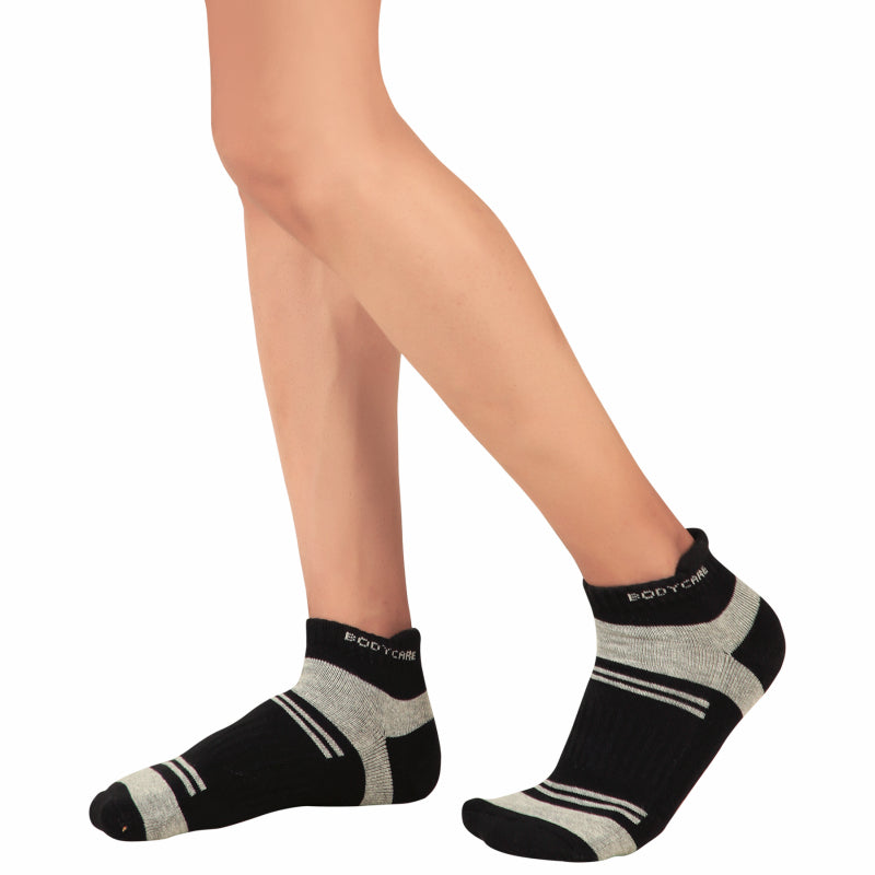 Bodycare Mens Ankle Length Solid Socks Pack Of 2