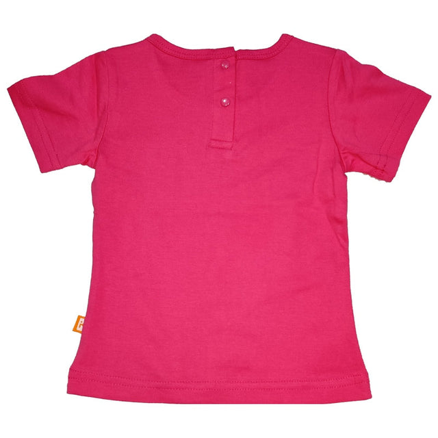 Baby Girls Cotton T-Shirt Round Neck Half Sleeves Pack of 1 - Bodycare