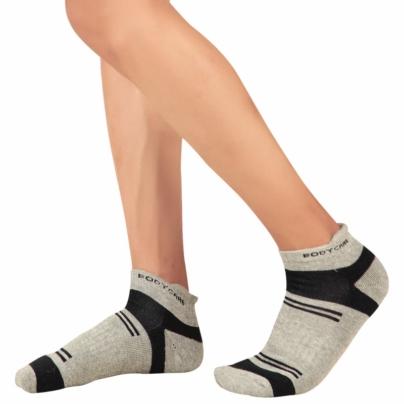 Bodycare Mens Ankle Length Solid Socks Pack Of 2