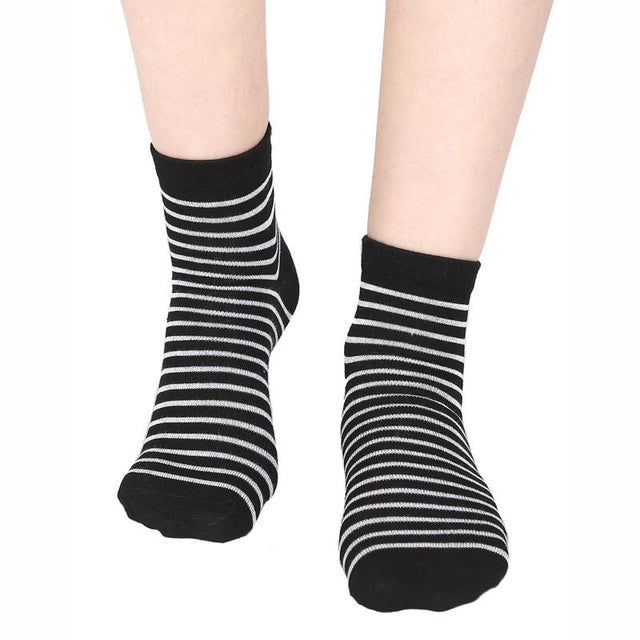 Women Cotton Spandex Socks Stretch Pack of 3 - Bodycare