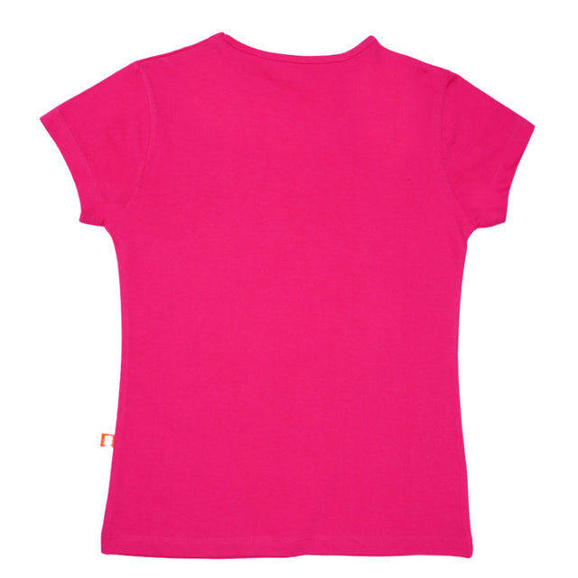 Girls 100% Cotton Round Neck Half Sleeves T-Shirt for Casual Wear, Easy Movement and Everyday Comfort